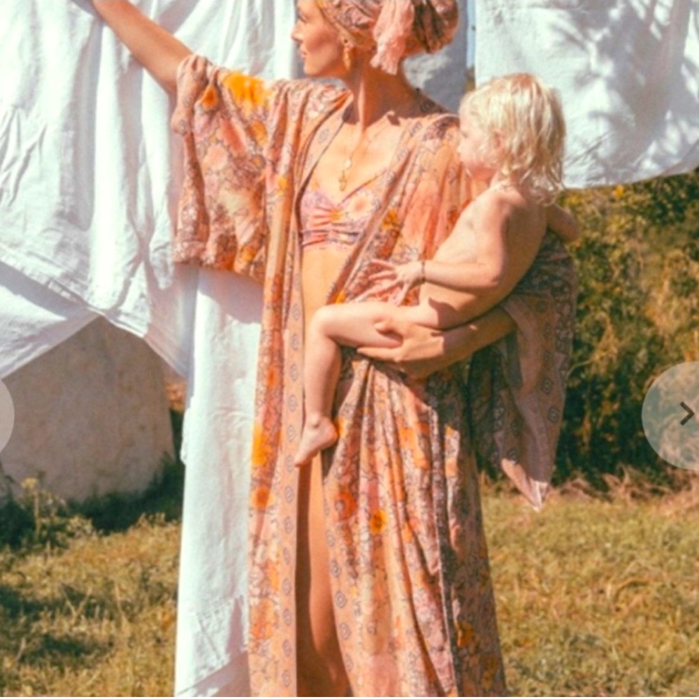 Spell and the Gypsy Lady Amethyst kimono S/M